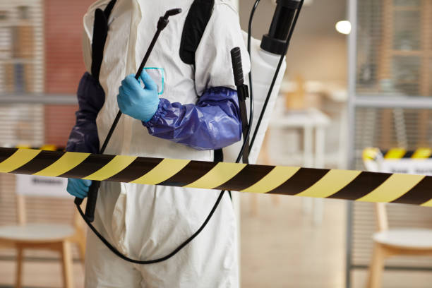 Professional Biohazard Cleanup technician working in Maineville, OH